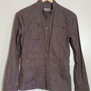 Converse utility  jacket with mandarin collar and pockets women's small